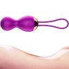 Vibrating Silicone Kegel Balls USB 7 Function- wibrujące kulki gejszy (fioletowe) Vibrating Silicone Kegel Balls USB 7 Function- wibrujące kulki gejszy (fioletowe)